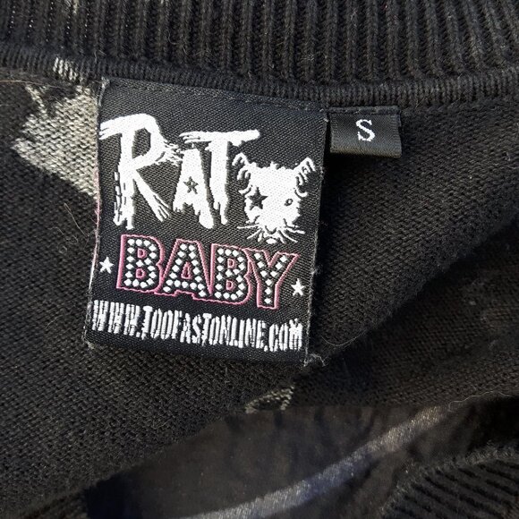 Rat baby Cardigan EUC Size Small Rocky Horror - Picture 2 of 6